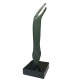 "Bird", une sculpture de bronze