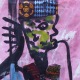 L'art du graff contemporain africain sur toile par Zeus GRAFF SUR TOILE PAR ZEUS