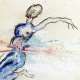peinture de dominique zinkpe, une plongée dans son univers et ses personnages andromorphes