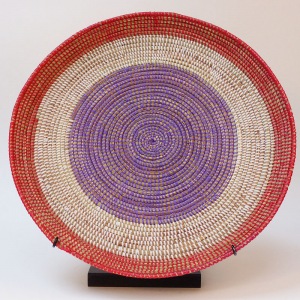 Une sculpture en fibres naturelles