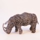 L'Art du fer contemporain, un rhinocéros